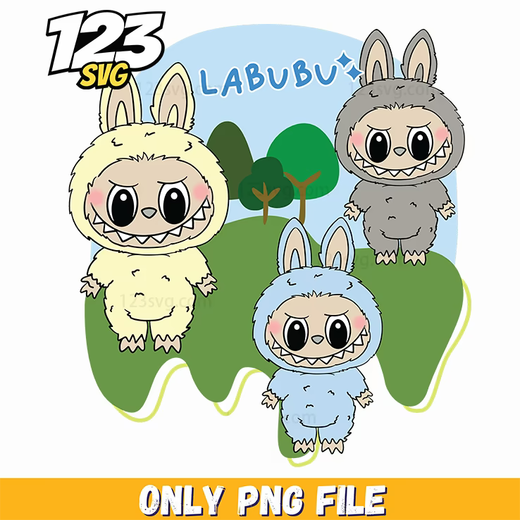 labubu cute family wallpaper png, cute labubu family png, labubu cute family png - 123SVG Store