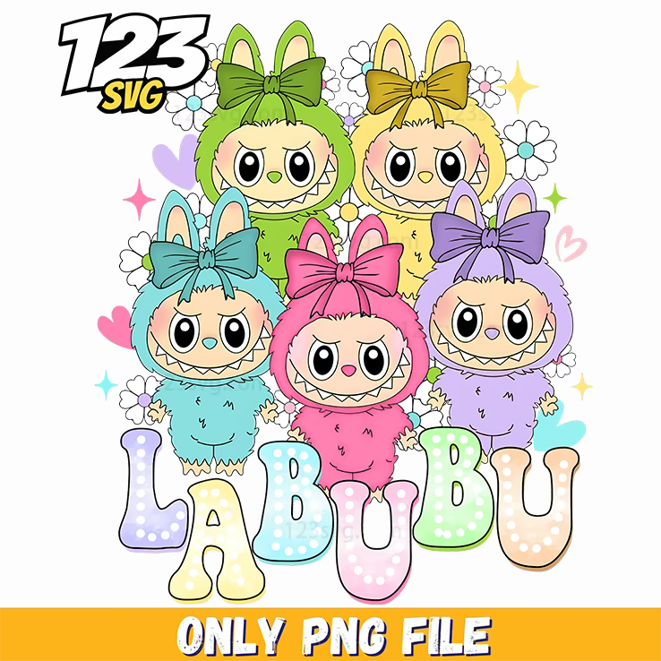 labubu family png, labubu family, labubu png - 123SVG Store