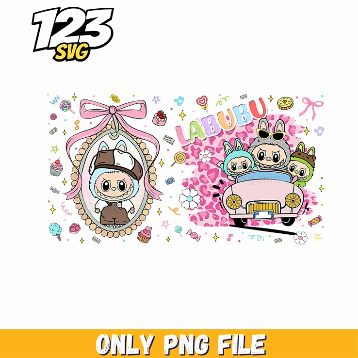 labubu kawaii aesthetic collage png, kawaii aesthetic collage templates, kawaii aesthetic collage art - 123SVG Store