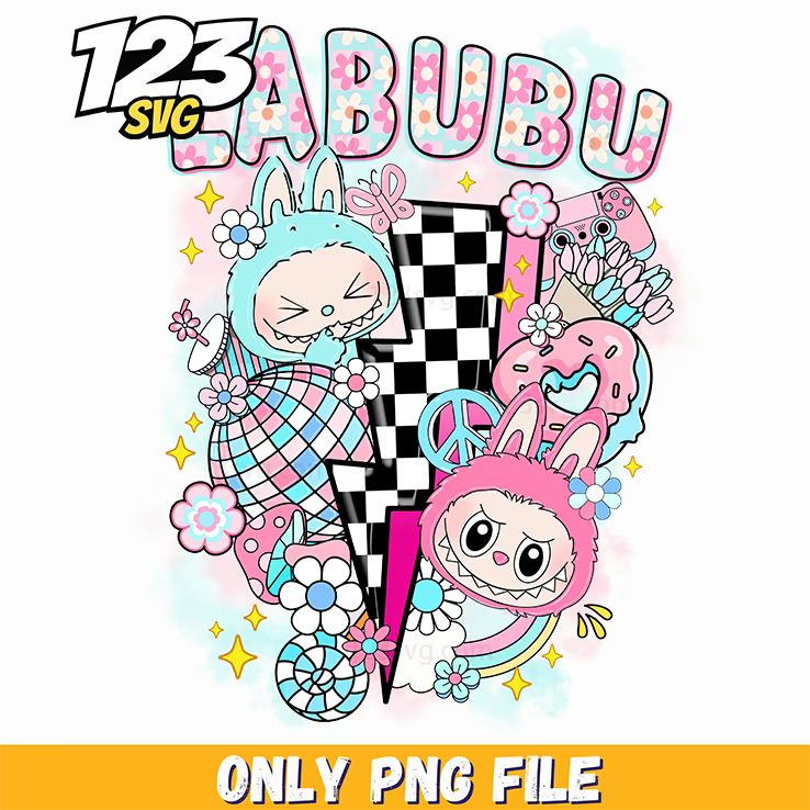 labubu pastel aesthetic collage png, pastel aesthetic collage, pastel collage aesthetic - 123SVG Store