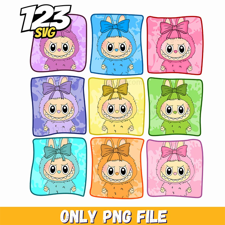 labubu sticker sheet png, labubu stickers png, labubu sticker png - 123SVG Store