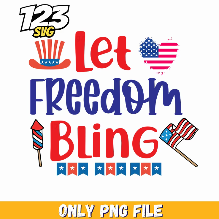 let freedom bling uncle sam hat rocket heart flags bunting png, uncle sam hat rocket, freedom bling uncle sam hat - 123SVG Store