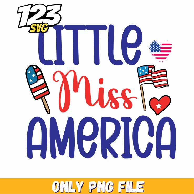 little miss america socks flags png, little miss america socks, american flag socks - 123SVG Store