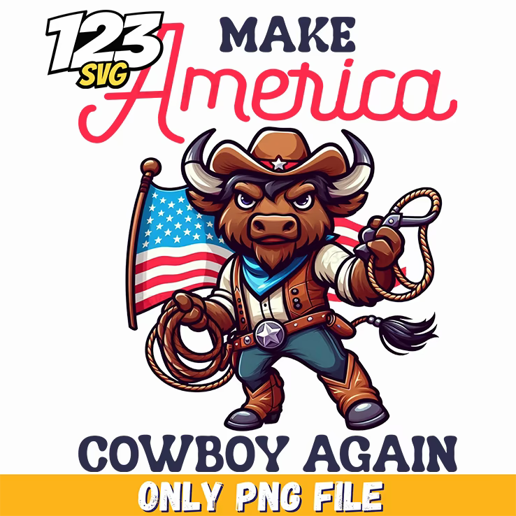 make america cowboy again bull png, valentines is a bunch of bull, easter wanna dye eggs - 123SVG Store