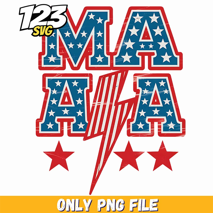 mama lightning bolt starry typography png, mama neon png, spooky autumn png - 123SVG Store
