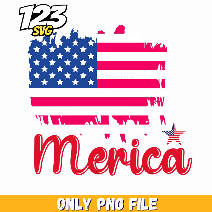 merica us flag png, usa flag png, american flag png - 123SVG Store