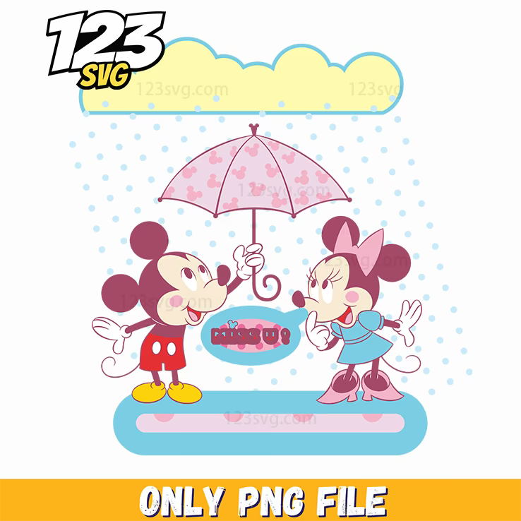 mickey minnie rain png, disney cartoon png, disney cartoon toys png - 123SVG Store