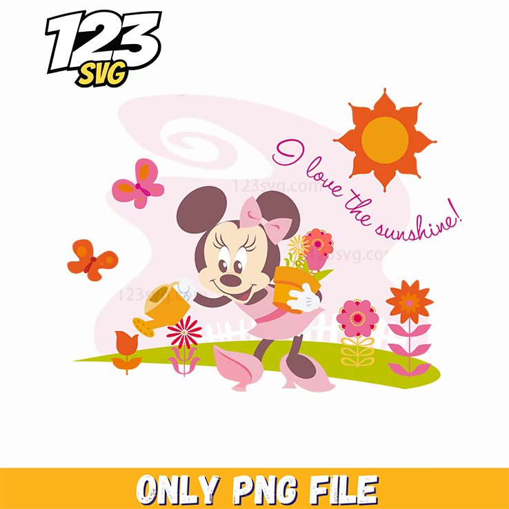 mickey minnie sunshine png, minnie mickey sunshine, disney characters sunshine - 123SVG Store