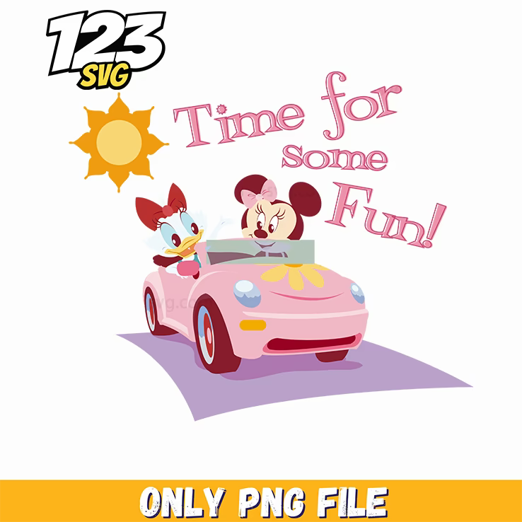 minnie mouse car png, mickey and minnie on car Png, minnie mouse car - 123SVG Store