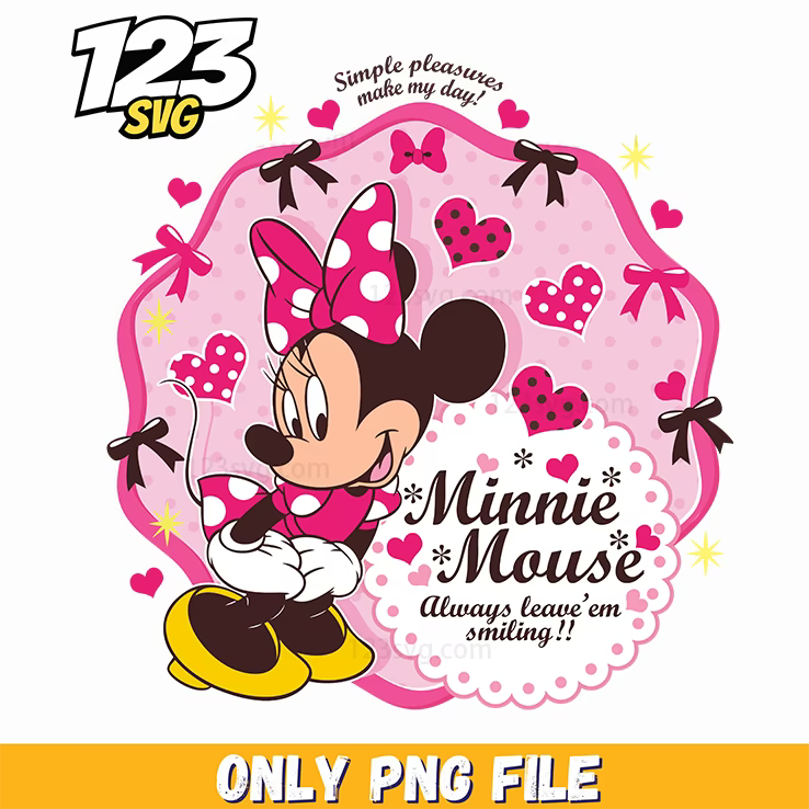 minnie mouse pink png, minnie mouse pink chrismas png, minnie mouse pink chrismas png - 123SVG Store