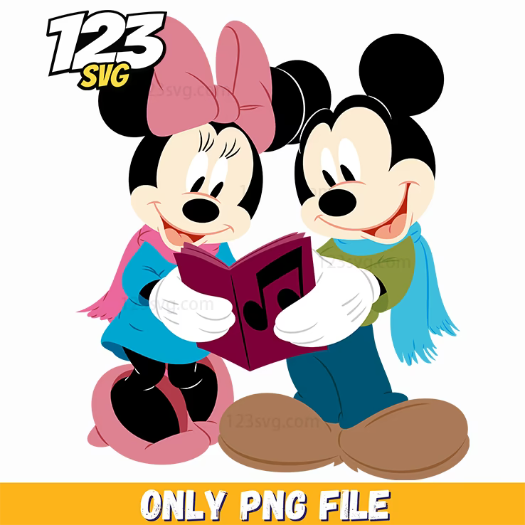 minnie mouse reading png, minnie mouse disney world png image, love vibes minnie mouse png image - 123SVG Store