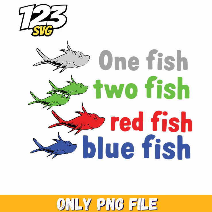 one fish two fish red fish blue fish dr seuss png, kpop bands png, cyberpunk boys png - 123SVG Store
