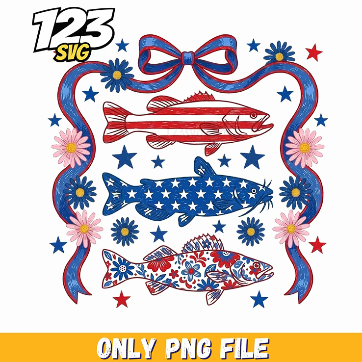 patriotic bass fishing preppy coquette bow png, pink bow jesus valentine, happy valentine's day - 123SVG Store