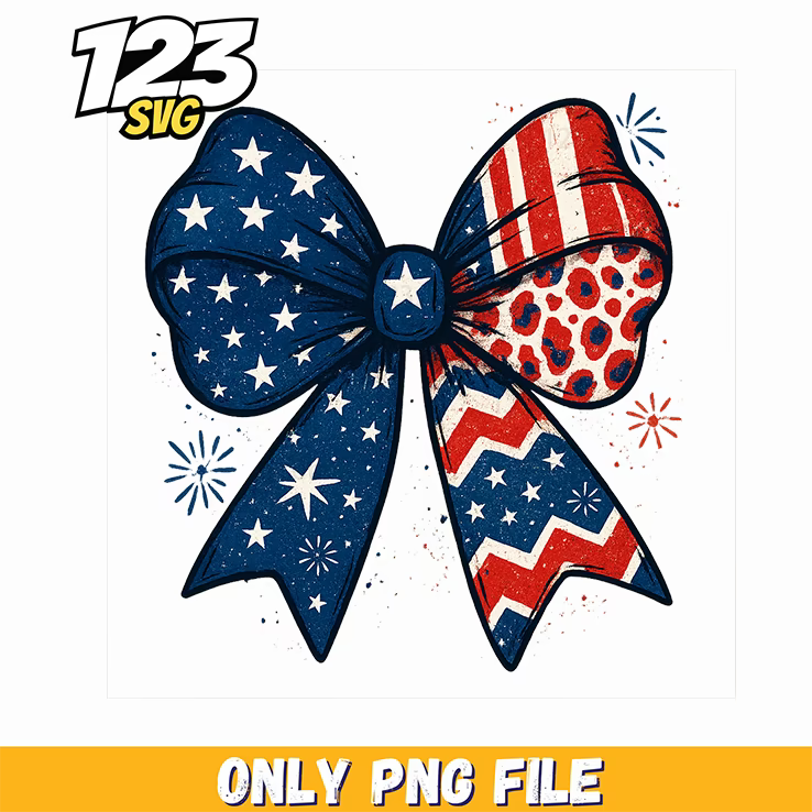 patriotic sequin bow png, sequin bow patriotic, patriotic sequin bow - 123SVG Store