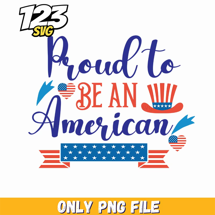 proud to be an american feathers uncle sam hat ribbon heart png, american uncle sam hat, proud to be an american hat - 123SVG Store