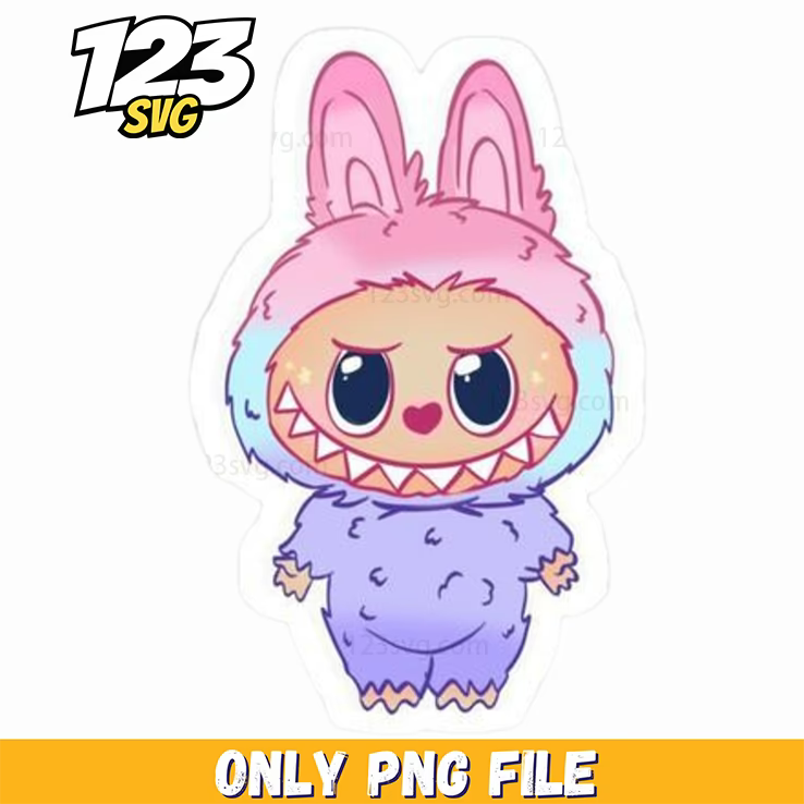 purple bunny sticker png, cute purple bunny stickers, purple bunny transparent png - 123SVG Store