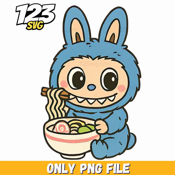 ramen labubu png, my hero academia ramen, ramen ichiraku restaurant - 123SVG Store