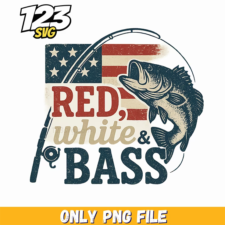 red white and bass flag png, red white and bass flag, red white and bass flag png - 123SVG Store