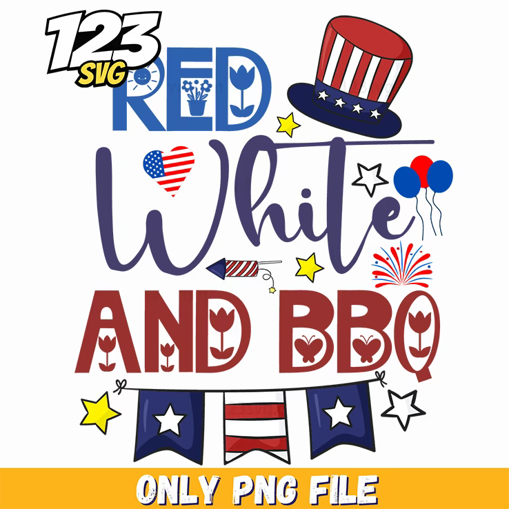 red white and bbq uncle sam hat grill meat fireworks png, uncle sam hat, bbq uncle sam hat - 123SVG Store