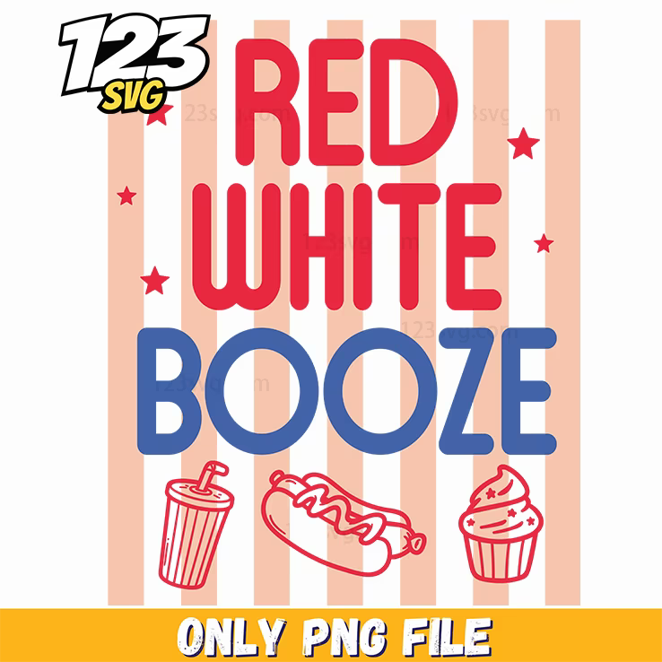 red white booze png, red white and booze drinking, red white booze drinking - 123SVG Store