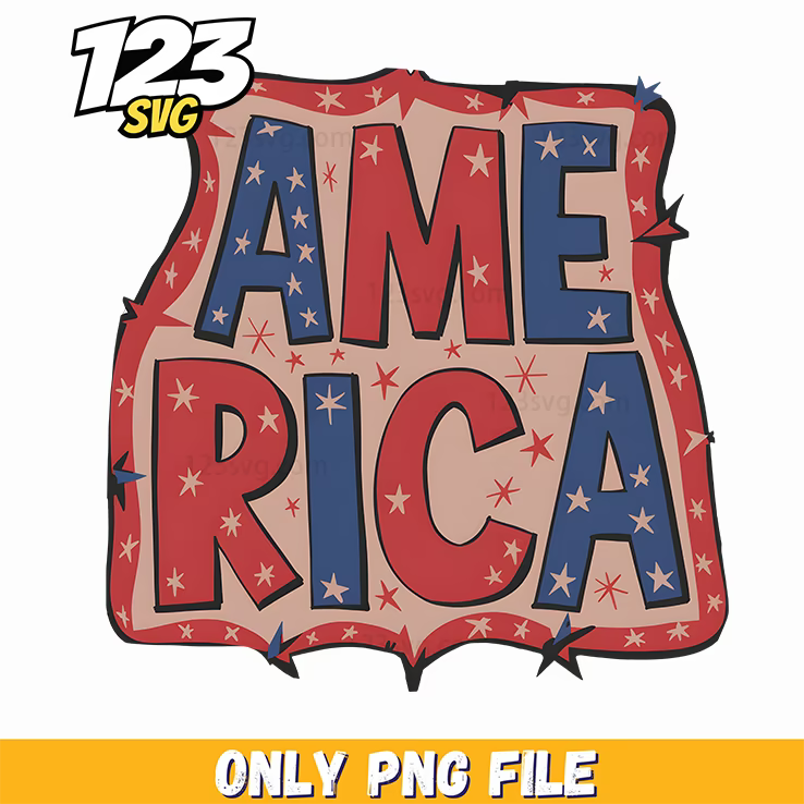retro patriotic america png, universal studios retro, usa design png - 123SVG Store