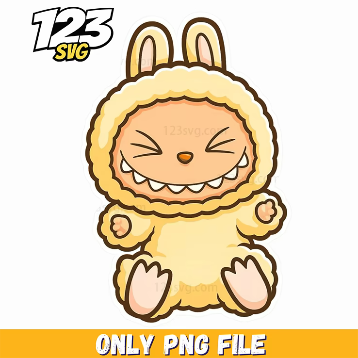 sleeping yellow labubu png, yellow labradoodle sleeping, lab baby puppy sleeping - 123SVG Store