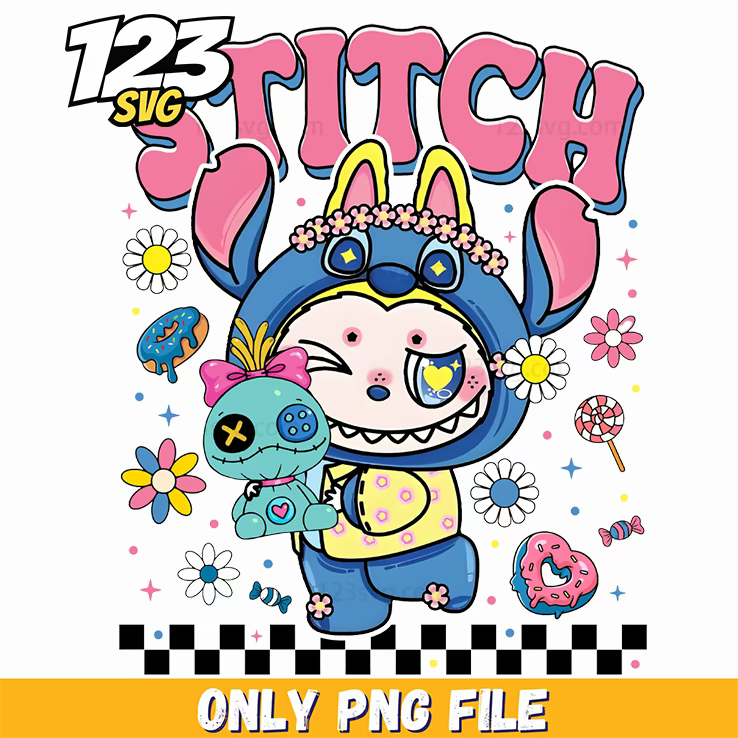 stitch labubu png labubu, labubu png free, labubu labby png - 123SVG Store