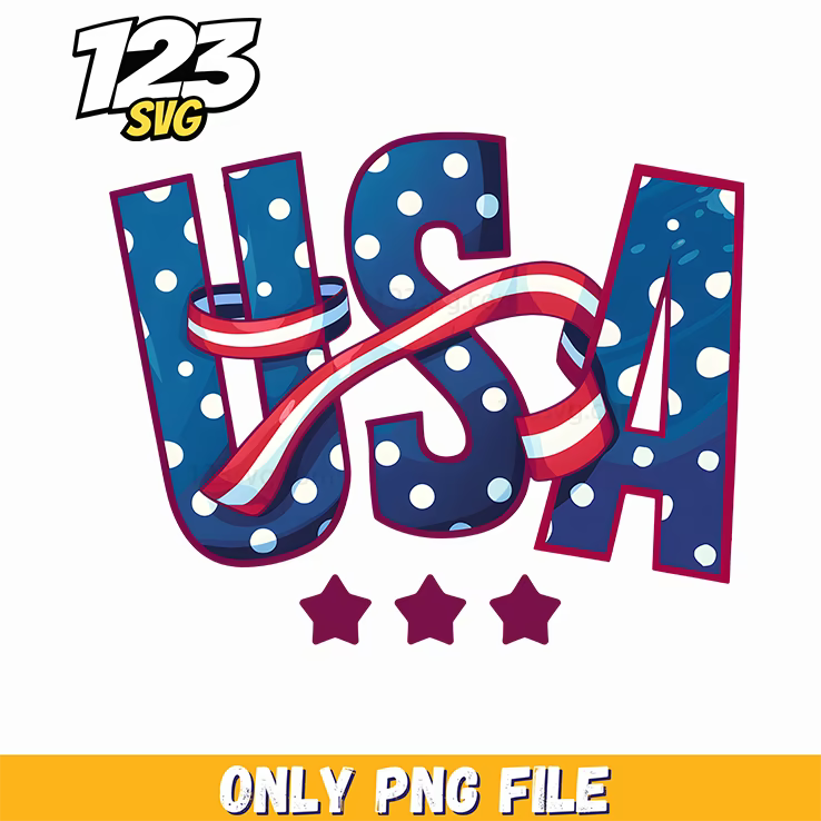 usa ribbon letters png, ribbon letters png, usa letters png - 123SVG Store
