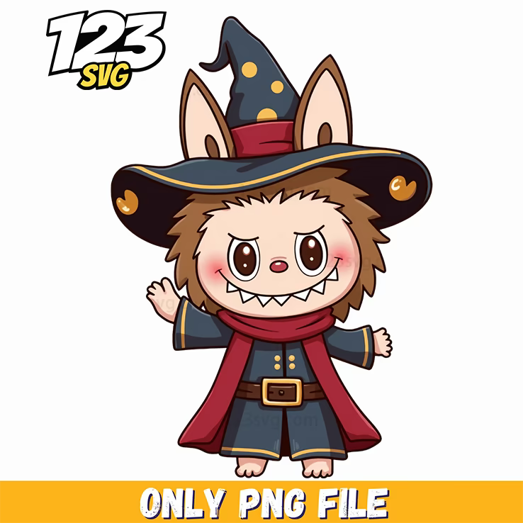 witch labubu funny png, labubu funny, labubu png - 123SVG Store
