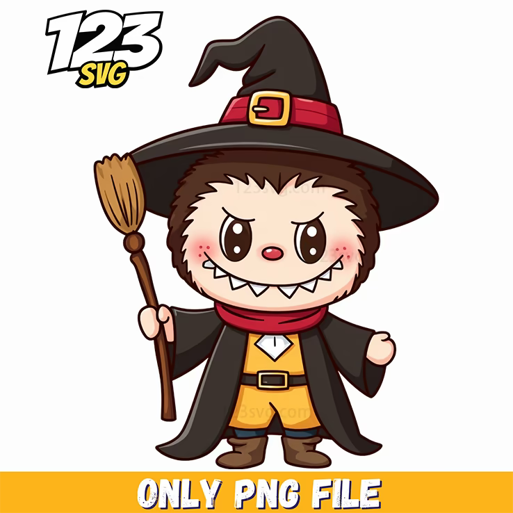 witch labubu png, labubu png, labubu png characters - 123SVG Store