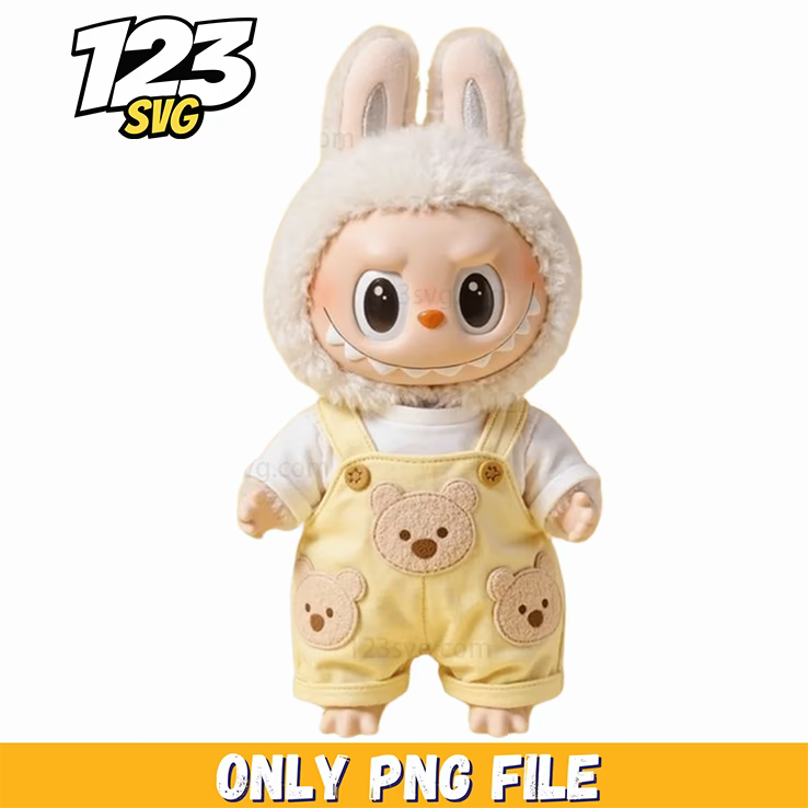 yellow sleepy bunny pajama png, bunny pajama png, sleepy bunny pajama set - 123SVG Store
