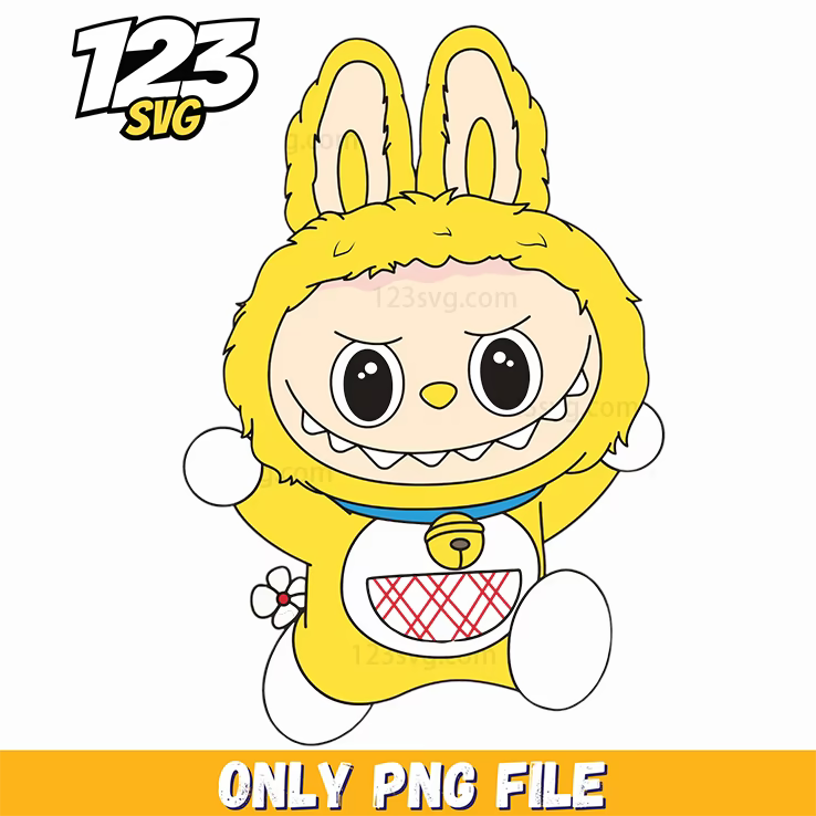 yellow spider labubu png, labubu png, labubu spider - 123SVG Store