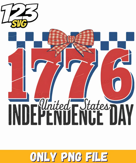 1776 independence png, american independence png, usa founding png - 123SVG Store
