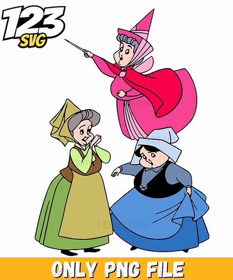 Aurora Birthday Fairies PNG, birthday fairies aurora, aurora birthday fairies illustrations - 123SVG Store