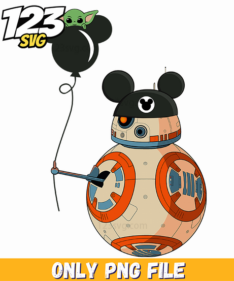 BB8 Valentine, BB8 gifts for Valentine's Day, BB8 Valentine's Day gift - 123SVG Store