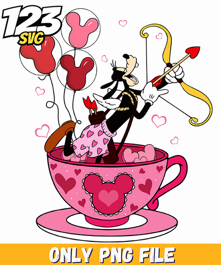 Daisy Valentine Tea Cup, vintage tea cups, antique tea cup collector - 123SVG Store