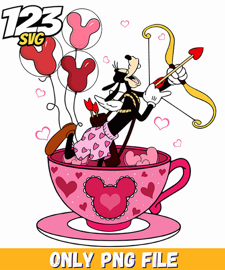 Daisy Valentine Tea Cup, vintage tea cups, antique tea cup collector - 123SVG Store