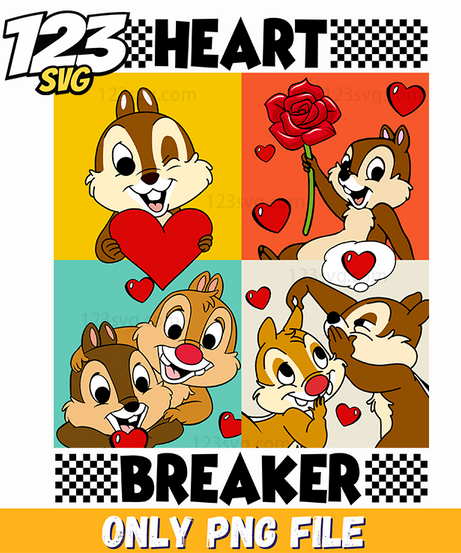 valentine candy heart png, disney hearts and flowers, valentine day disney hearts - 123SVG Store