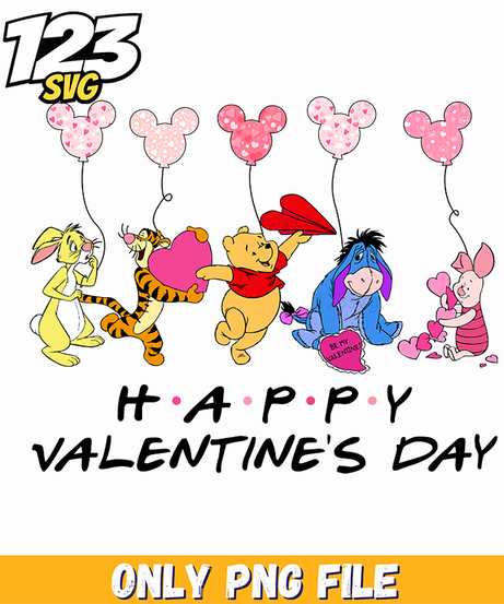 Disney Valentine Family PNG, valentine png family, valentine family disney - 123SVG Store