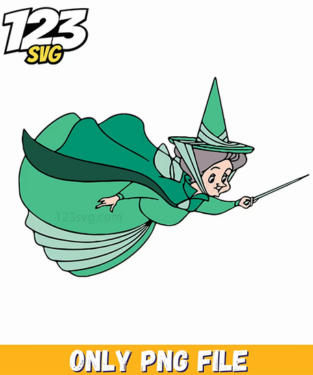 Fauna Magic Fairy PNG, Halloween fairy png, Halloween fairy characters png - 123SVG Store