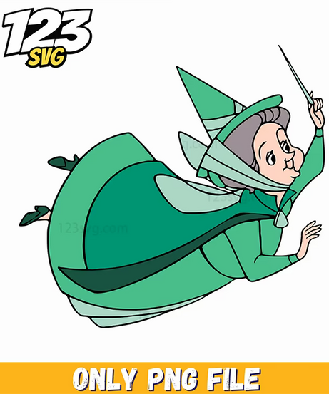Flora Flying Fairy PNG, kpop band manhwa png, huntrix png - 123SVG Store