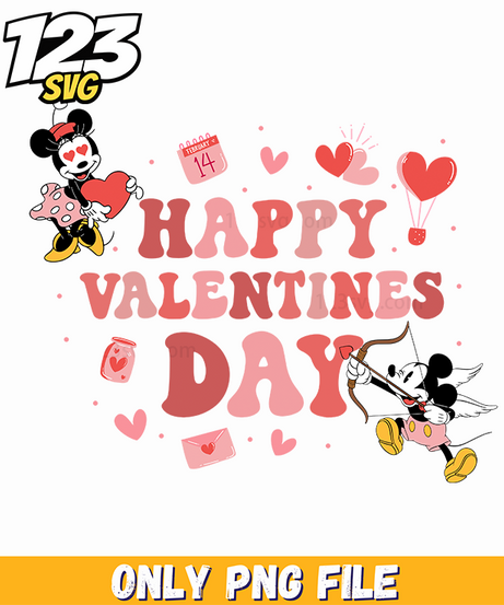 Happy Valentines Day Hearts Png, valentines day heart png, heart png valentines day - 123SVG Store