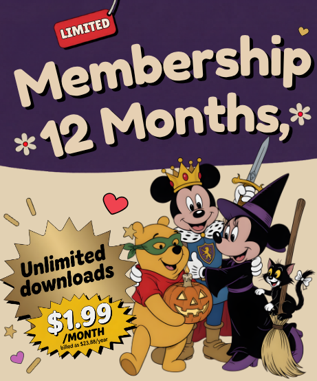 12 Month SVG Membership – Unlimited Downloads & Best Value