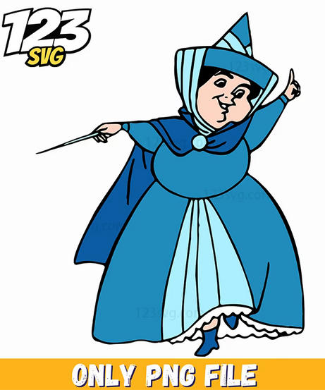 Merryweather Magic Wand PNG, bad bunny png, latino sports png - 123SVG Store