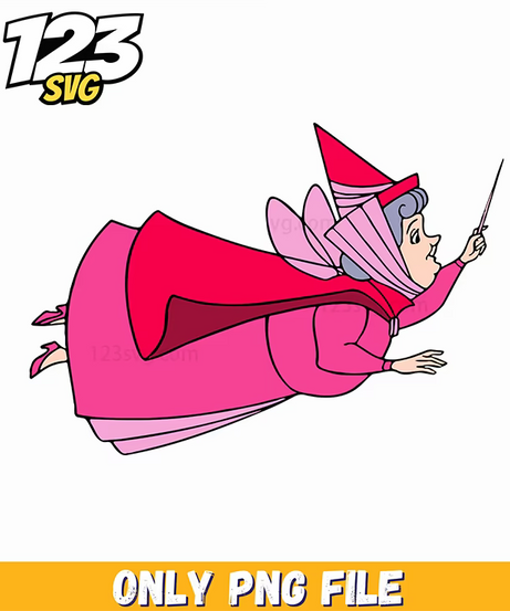Merryweather Pink Fairy PNG, kpop band mascot png, kpop songs png - 123SVG Store
