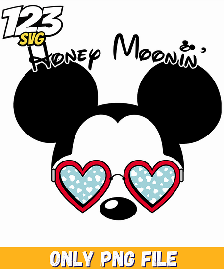 Mickey Minnie Heart Glasses PNG, mickey minnie heart glasses, disney mickey minnie heart glasses - 123SVG Store