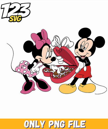 Mickey Minnie Love Couple Png, mickey minnie love couple, mickey and minnie love couple images - 123SVG Store