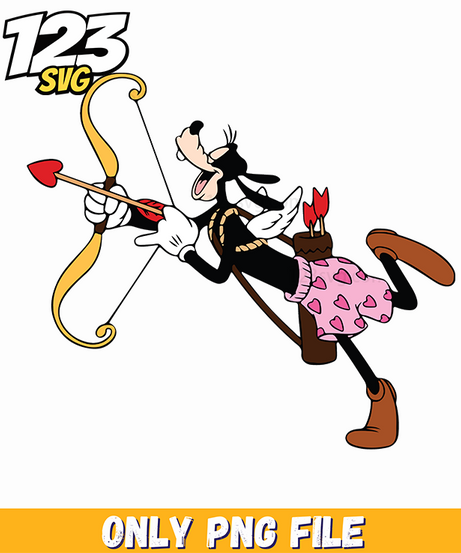 Minnie Cupid Valentine PNG, minnie cupid valentine, minnie mouse valentine - 123SVG Store