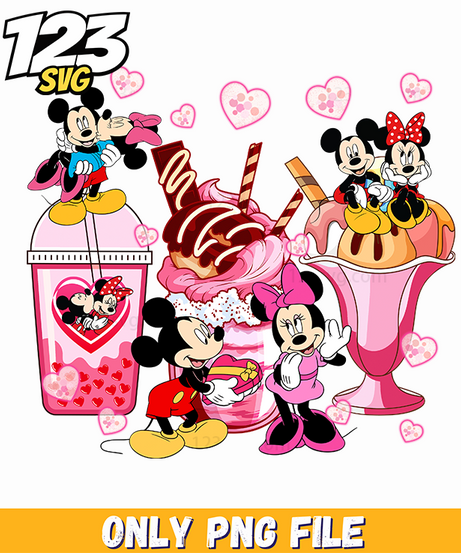 Minnie Heart XOXO PNG, minnie heart xoxo, minnie xoxo png - 123SVG Store