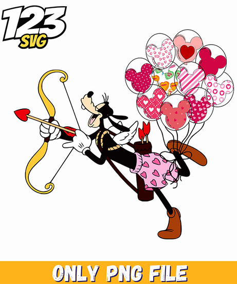 Minnie Love Hearts PNG, love hearts minnie mouse, minnie love hearts clipart - 123SVG Store